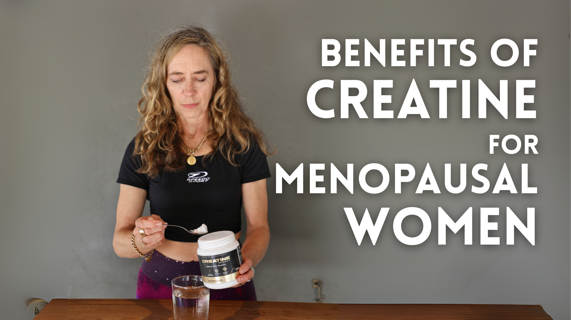 The Benefits of Creatine for Menopause