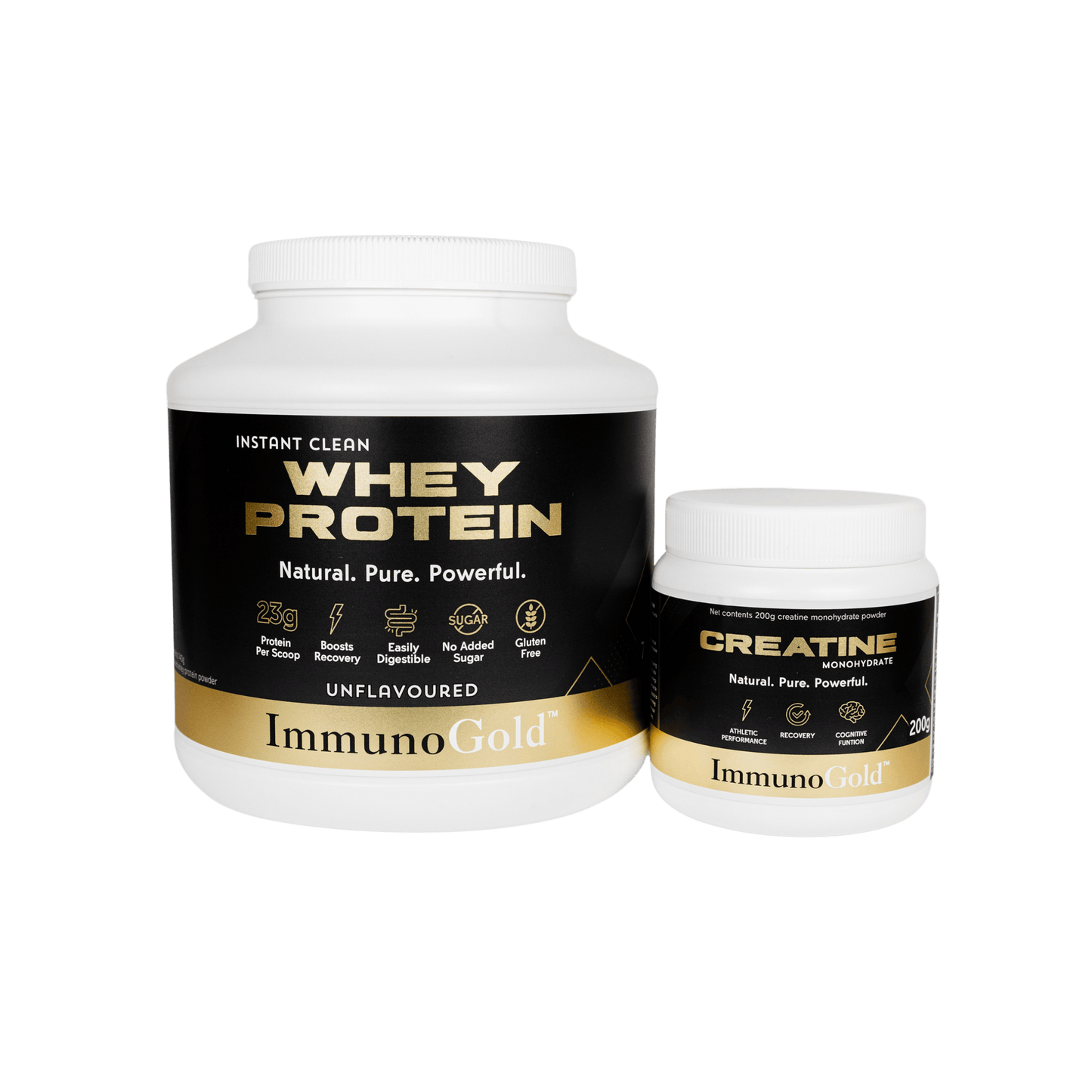 Athletic Performance Bundle (Clean Whey Protein & Creatine Monohydrate)