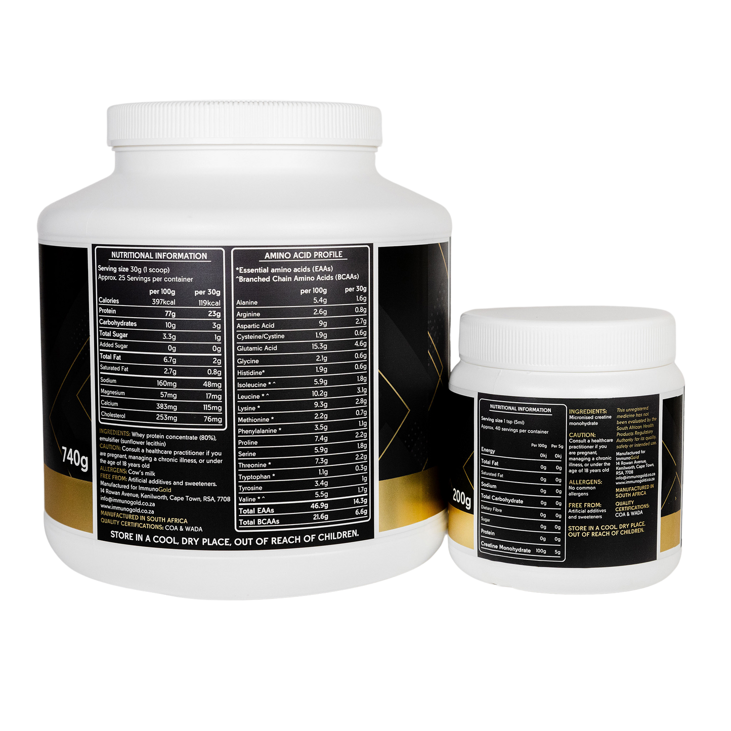 Athletic Performance Bundle (Clean Whey Protein & Creatine Monohydrate)